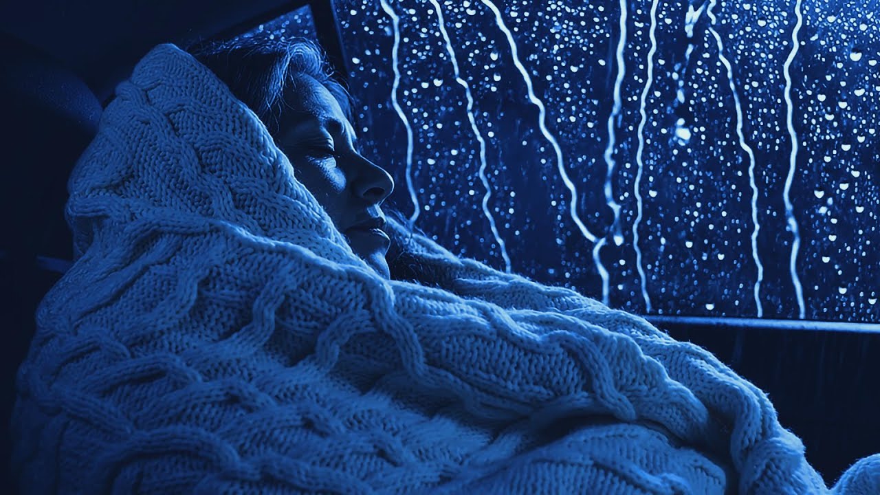 Sleeping in a Car While It Rains | Cozy Rain Sounds for Deep Sleep