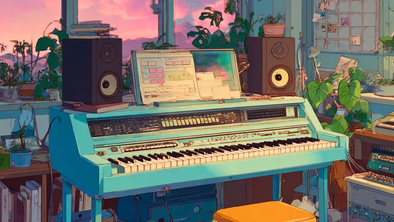 Clear Negative Energy Meditation for Focus Healing - lofi hip hop beats to study to | Keys Under Ice