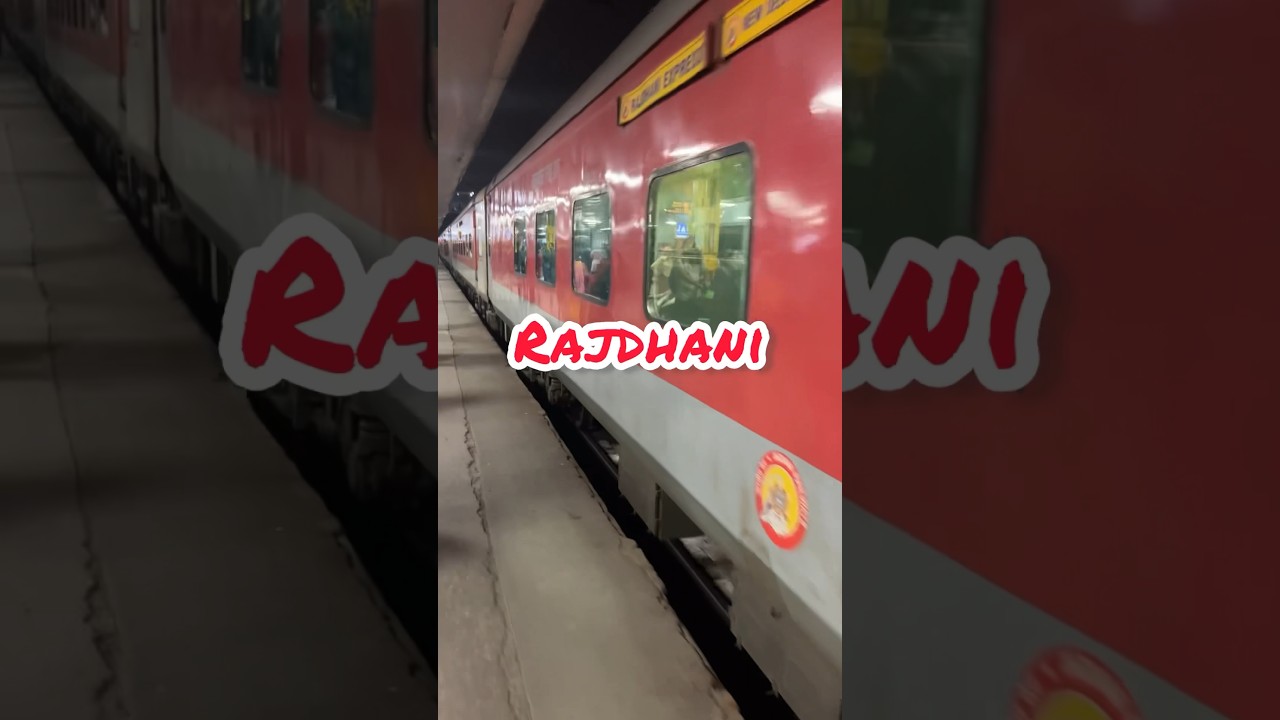 RAJDHANI VS VANDE BHARAT🚊#food #foodie #rajdhani #vandebharat #minivlog #foodvlogs #rajdhaniexpress