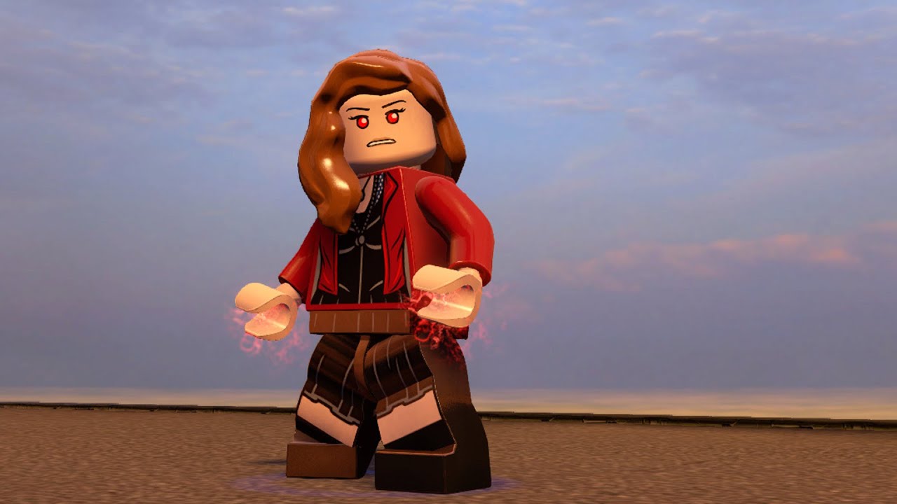 LEGO Marvel's Avengers - Scarlet Witch | Free Roam Gameplay (PC HD) [1080p60FPS]