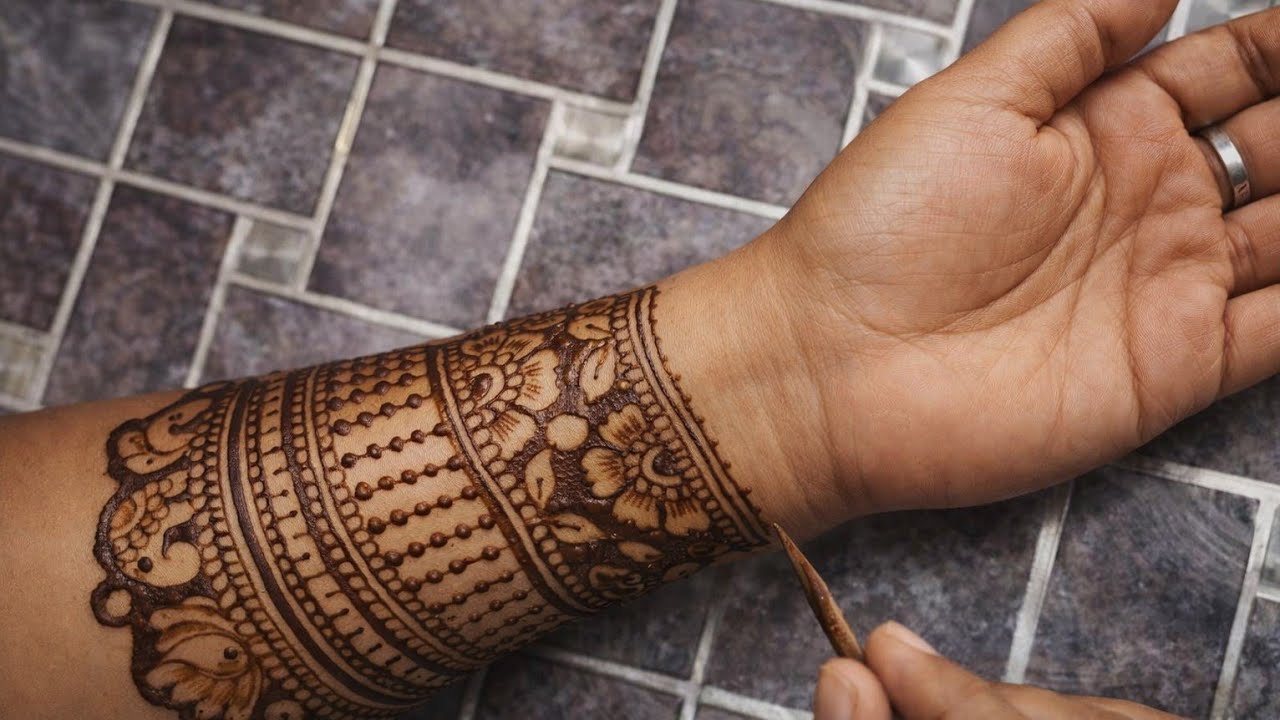 Very easy bridal mehndi design for front hand | simple mehndi design | 2026 bridal mehndi design | 
