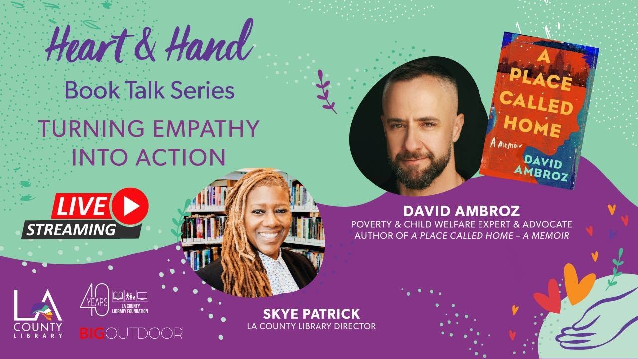 Heart & Hand Book Talk with David Ambroz on June 15 at 6 pm PT