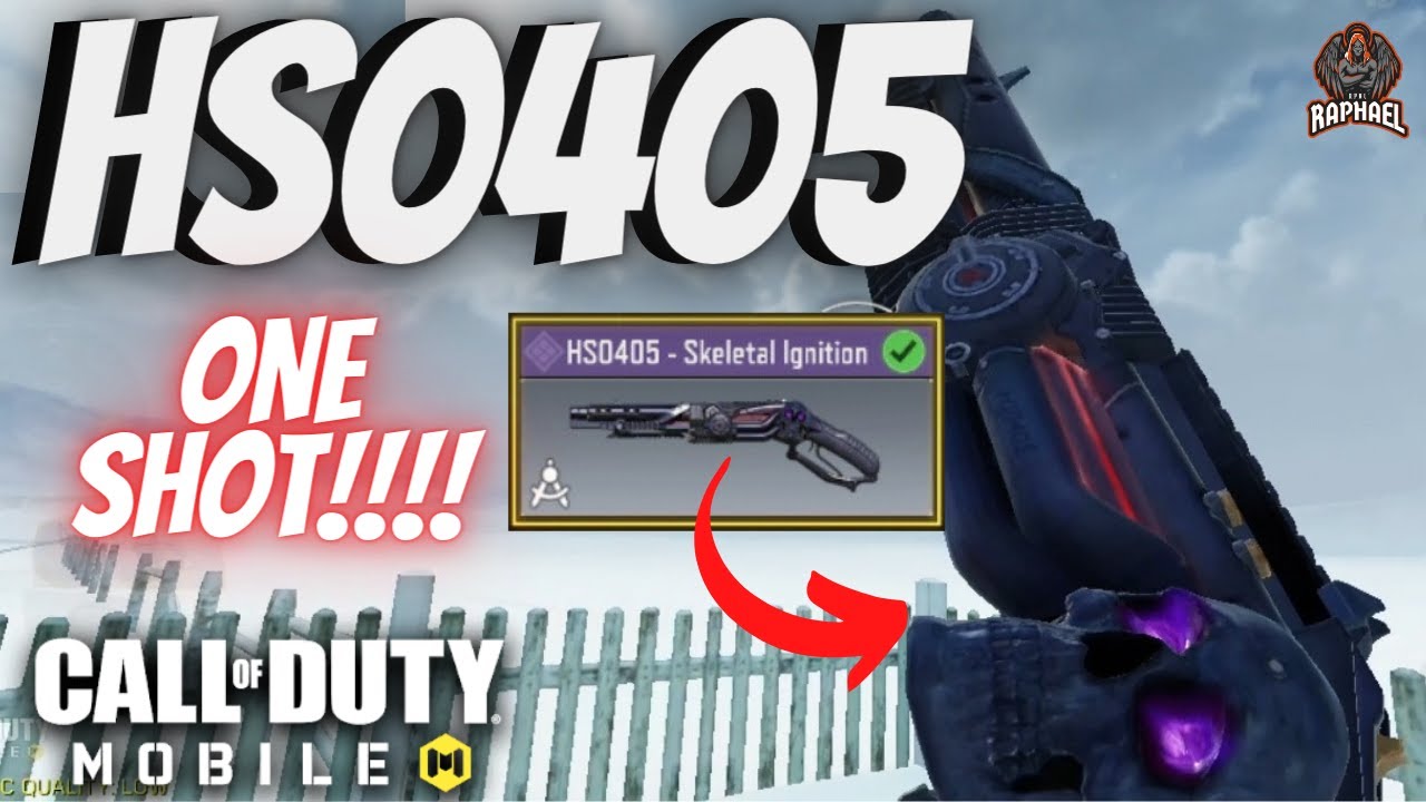 ONE SHOT WITH THIS HS0405 GUNSMITH!! | CODMOBILE | CALL OF DUTY MOBILE