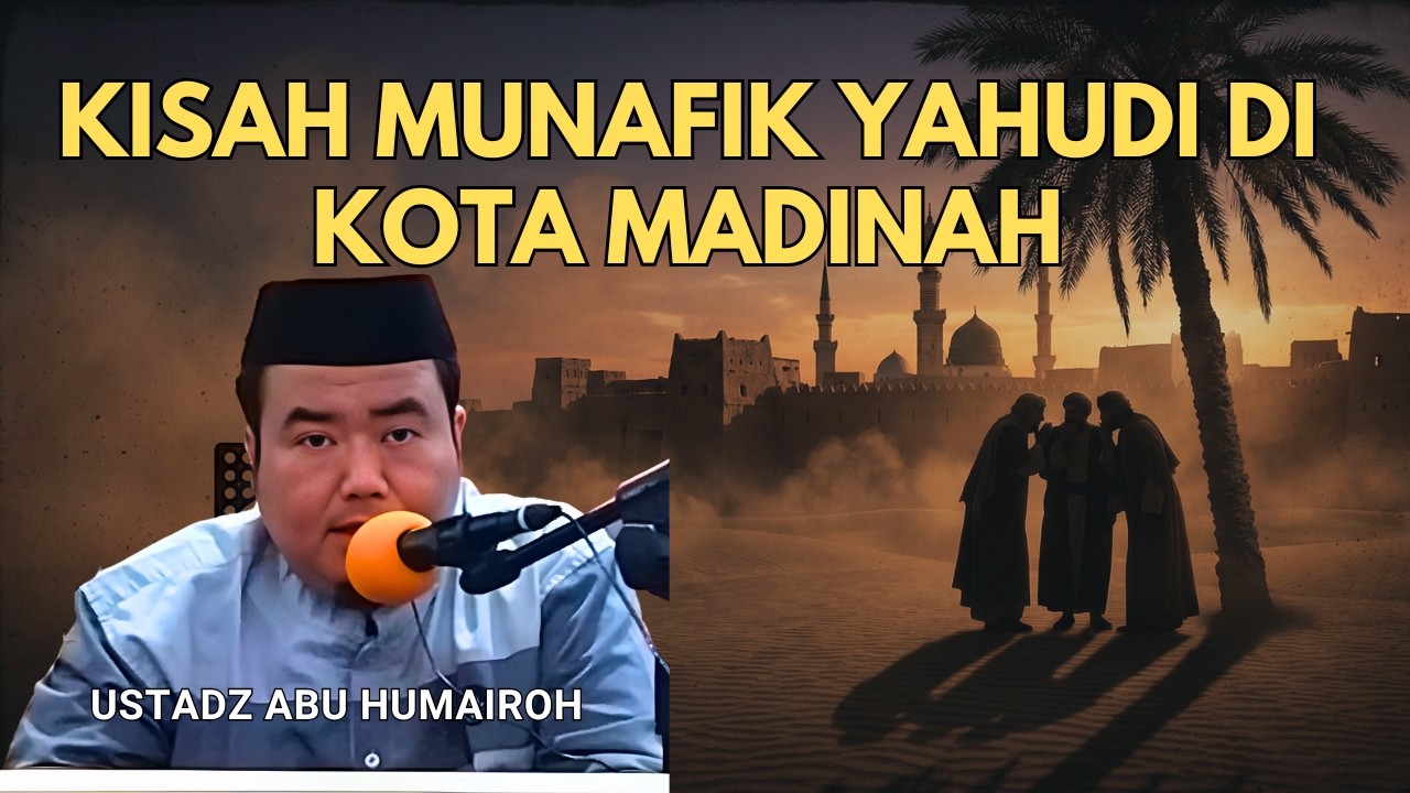 KISAH MUNAFIK YAHUDI DI KOTA MADINAH - Ustadz Abu Humairoh