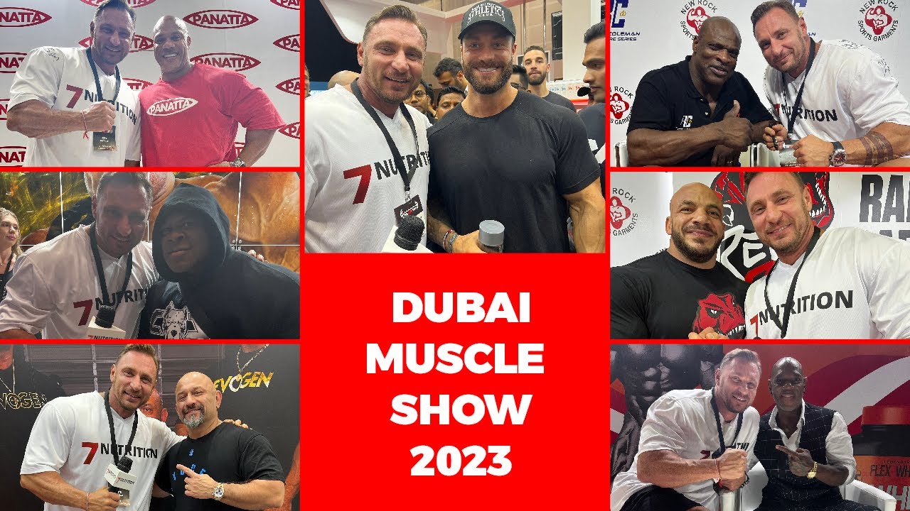 Dubai Muscle Show 2023 - kulturystyczna LIGA MISTRZ&Oacute;W Cbum, Coleman, Heath, Greene, Rambod, Big Ramy