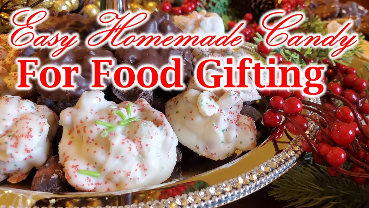 EASY HOMEMADE CANDY RECIPES | FOOD GIFT GIVING | SLOW COOKER CROCKPOT MICROWAVE | GIFT IDEAS
