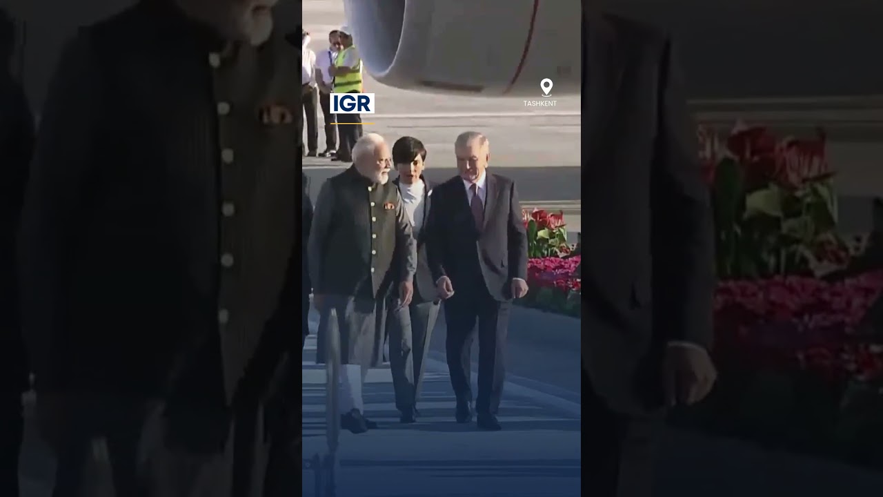 PM Modi Arrives in Uzbekistan as India eyes Deeper Economic Ties with Tashkent | IGR