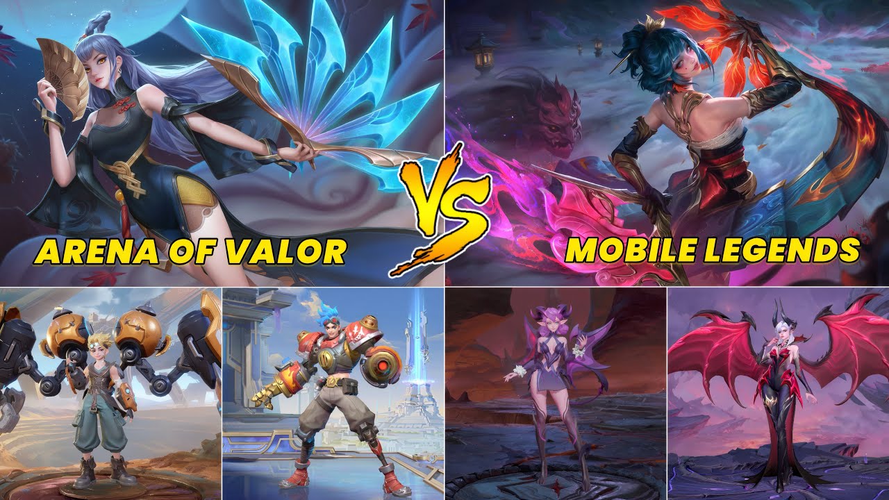MLBB против Arena of Valor 2026: в какую MOBA-игру вам стоит сыграть?