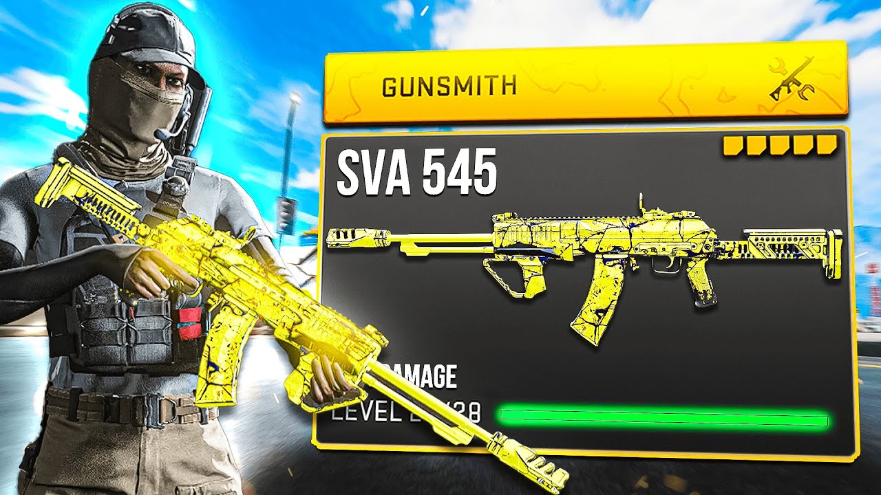 the BUFFED SVA 545 META CLASS is INSANE in WARZONE! (MW3 WARZONE)