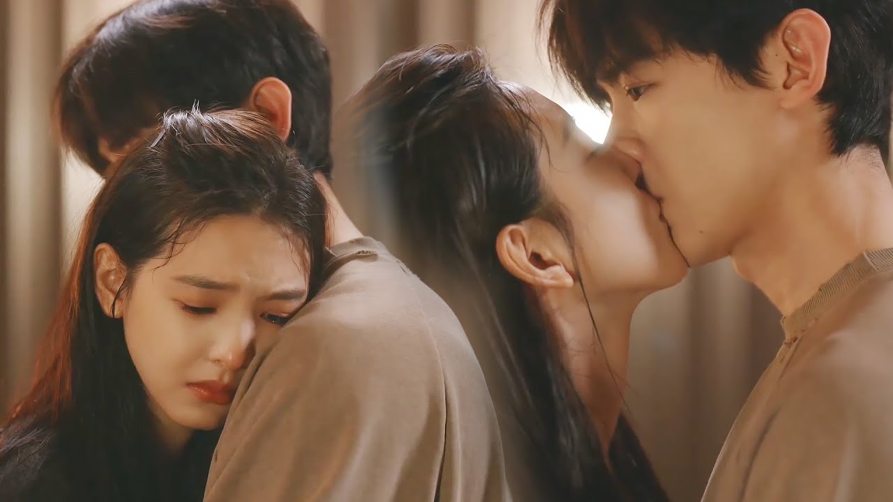 Wen Yifan, bullied outside, rushes home, hugs and kisses Sang Yan for comfort.💕#cdrama
