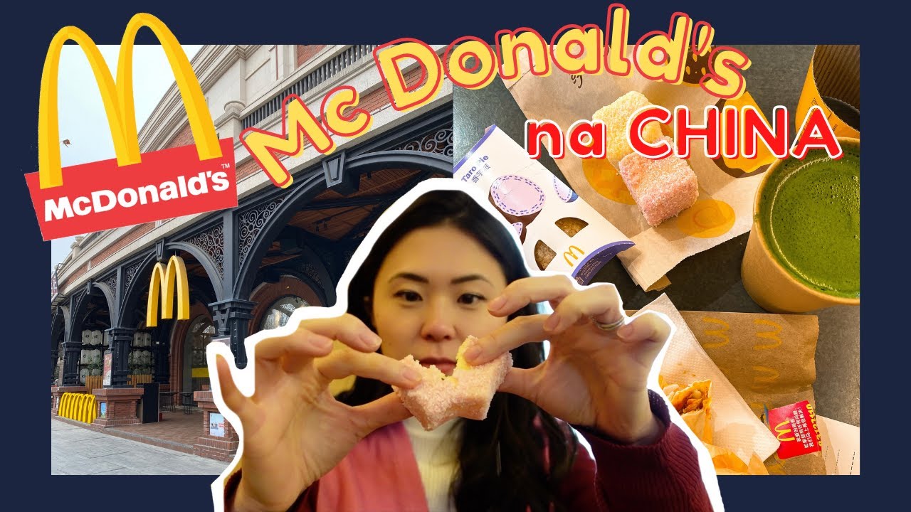Mc Donalds na China | Comidas e bebidas diferentes