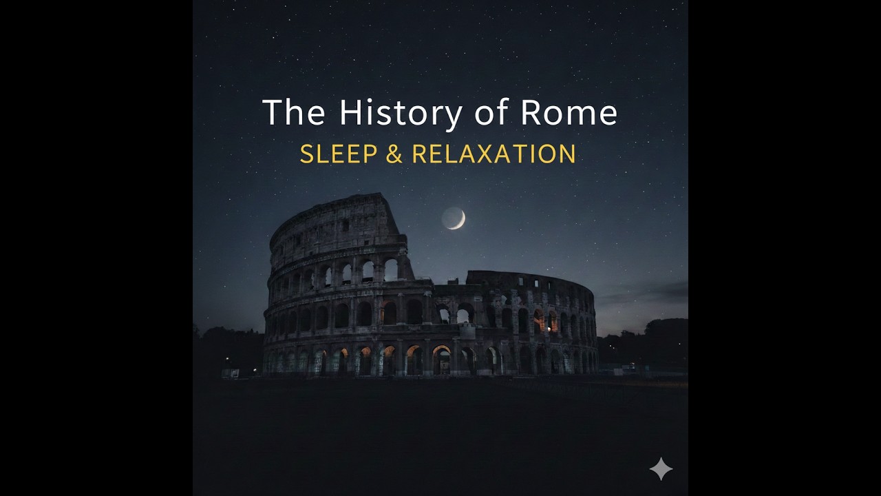 The Entire History of Ancient Rome | Calm Story for Sleep(45 Minutes)