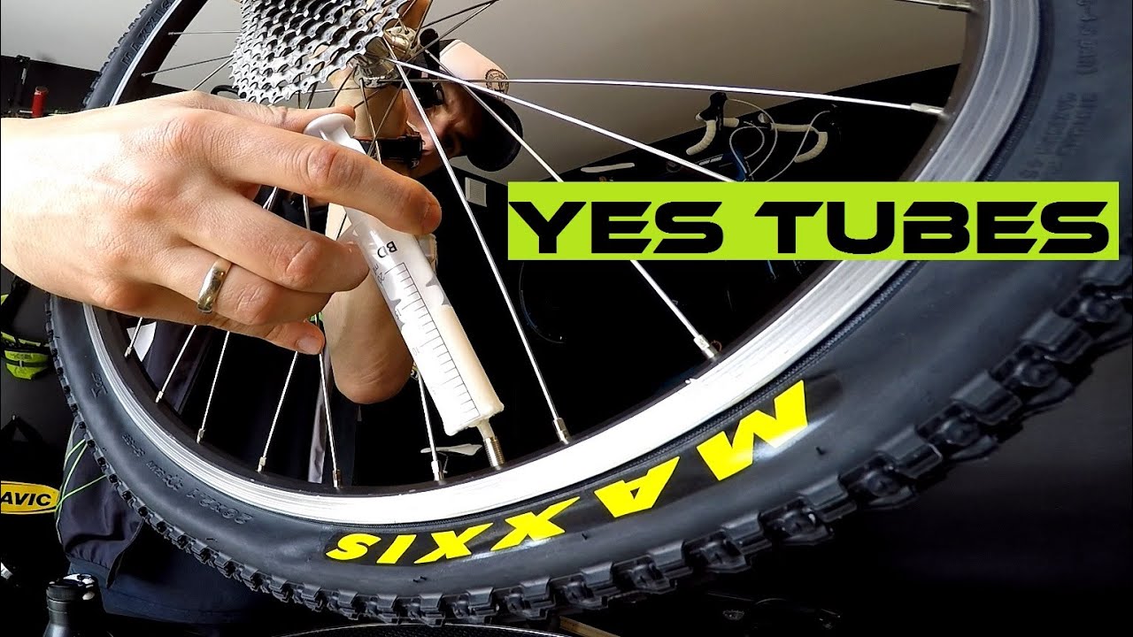 How To Replace Bike Tire And Use Stan's NoTubes Sealant For The Inner Tube.