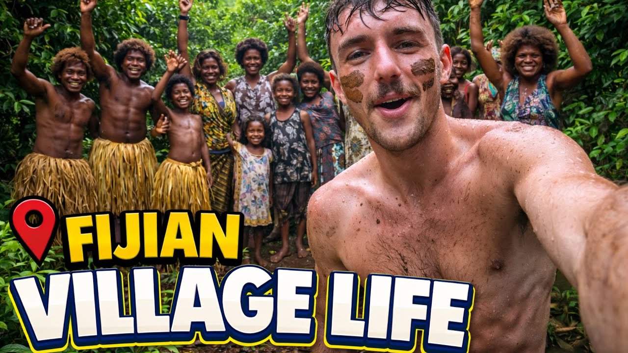 The REAL Fiji, experiencing raw Fijian village life!
