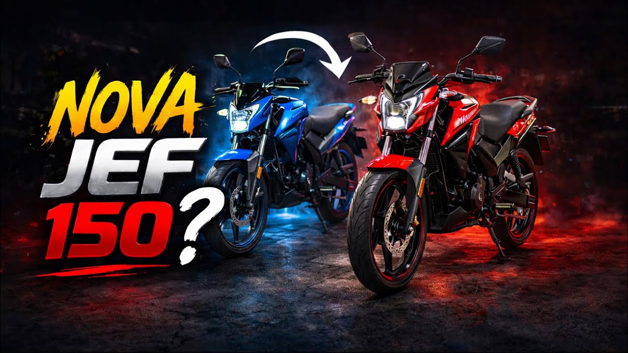 Nova Shineray JEF 150 2026: O que mudou de verdade?