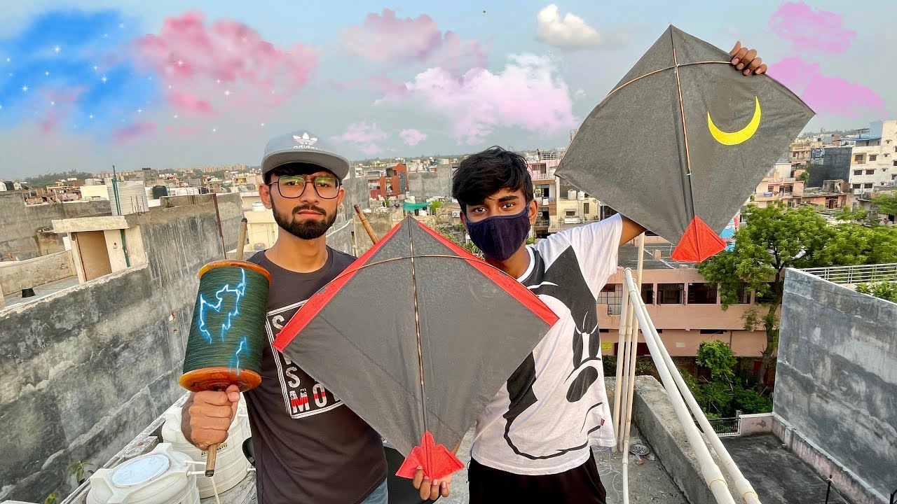14 August Kite fighting with bareily lion⚡|15km/h wind speed🌪️