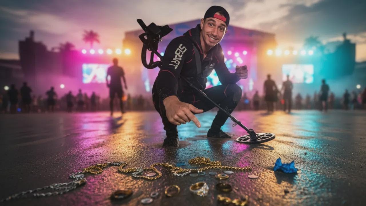 Encontré muchas joyas perdidas después del carnaval