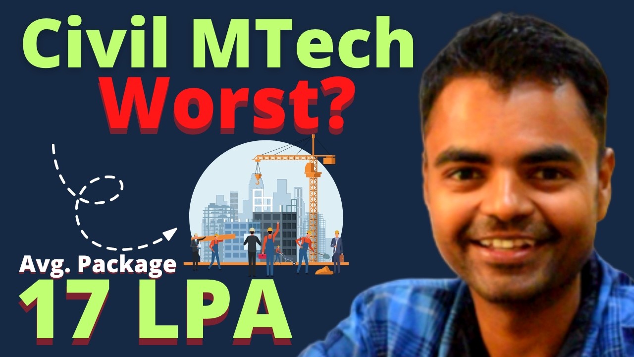 MTech Civil Placements in IIT NIT 2026, Cut off, Salary, Subjects, Future Scope, Job Opportunities