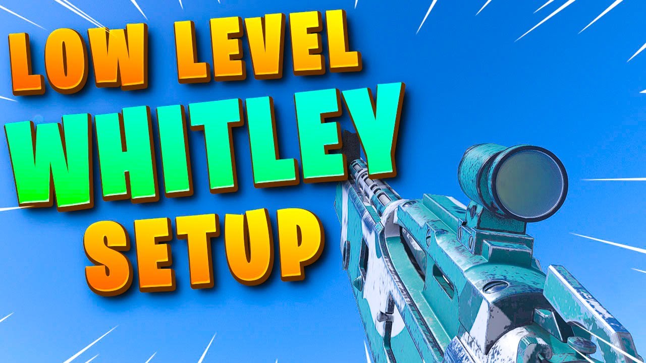 **OP** LOW LEVEL Whitley LMG Class Setup! (Vanguard)