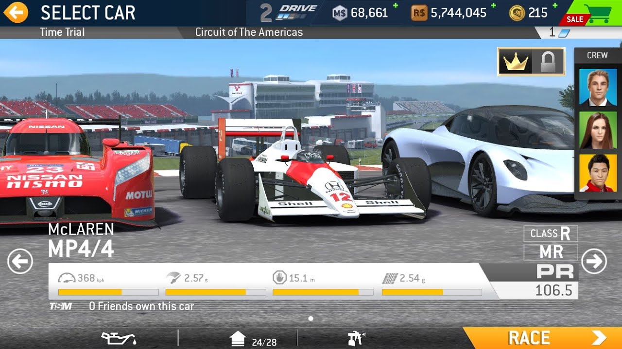 Real Racing 3 Weekly Time Trial