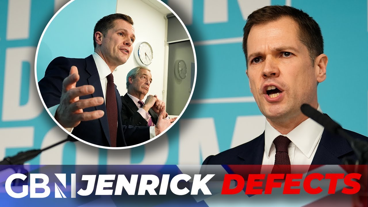 BREAKING: Robert Jenrick DEFECTS to Reform UK following Kemi Badenoch sacking 