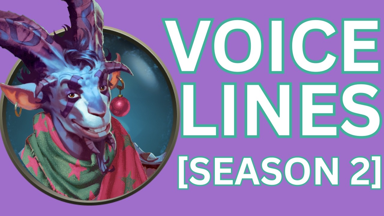 Dota 2 | Quartero Curios [Winter 2025] | Voice Lines