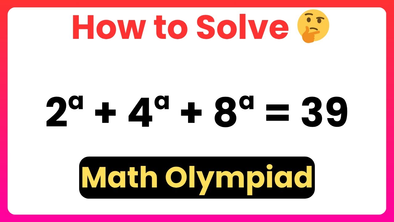 I Solved The Hardest Algebra Question Ever Created