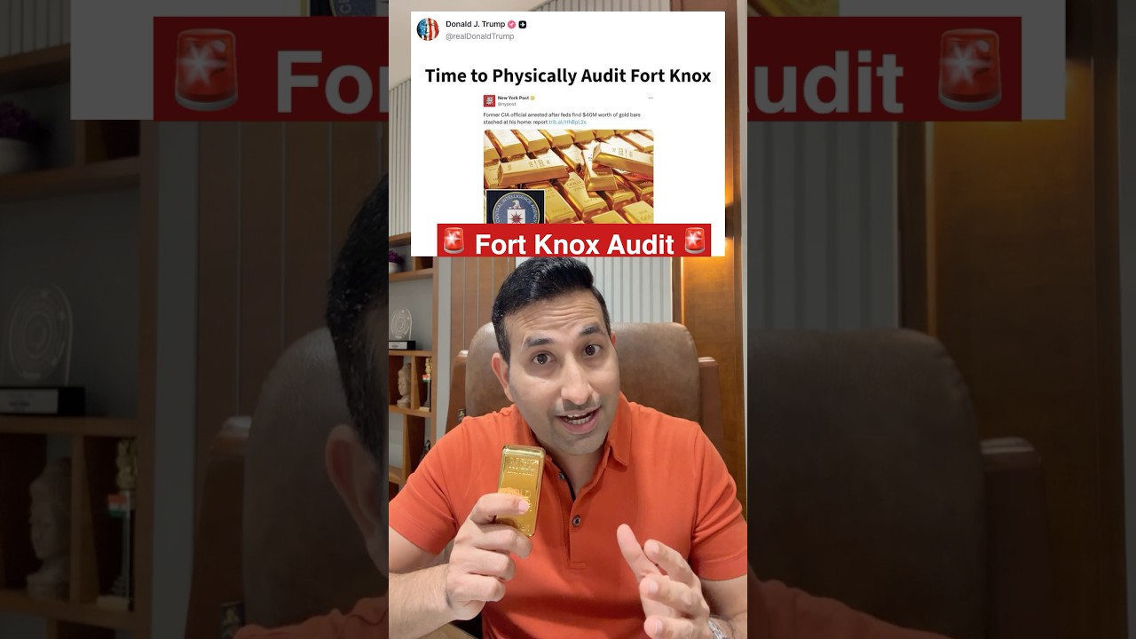 Trump Demands Fort Knox Audit! 🚨 Is America&rsquo;s Gold Really There? | Gold Market Big Update