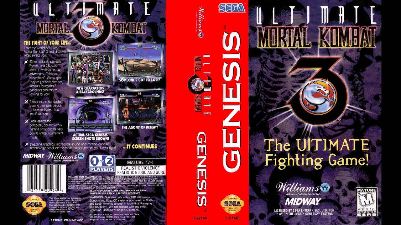 [SEGA Genesis Music] (Ultimate) Mortal Kombat 3 - Full Original Soundtrack OST