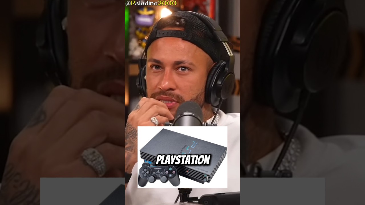 Neymar responde o MELHOR jogo de PS2 #shorts #neymar #ps2