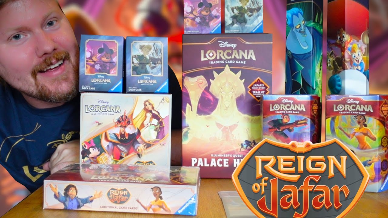Allt nytt från Disney's Lorcana Set 8: Reign of Jafar + Palace Heist + illumineer's trove