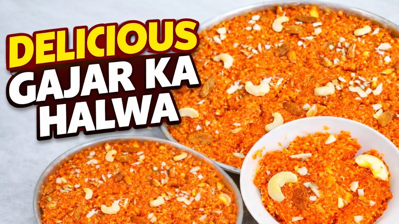 Super tasty Traditional Gajar Ka Halwa Recipe 🥕 | Perfect Winter Sweet