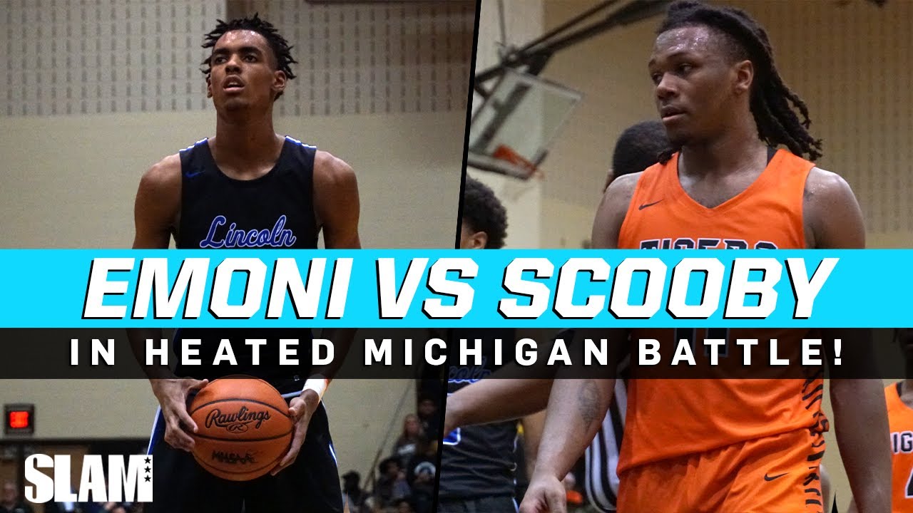 Emoni Bates vs Scooby Johnson in HEATED Michigan Battle! 🔥