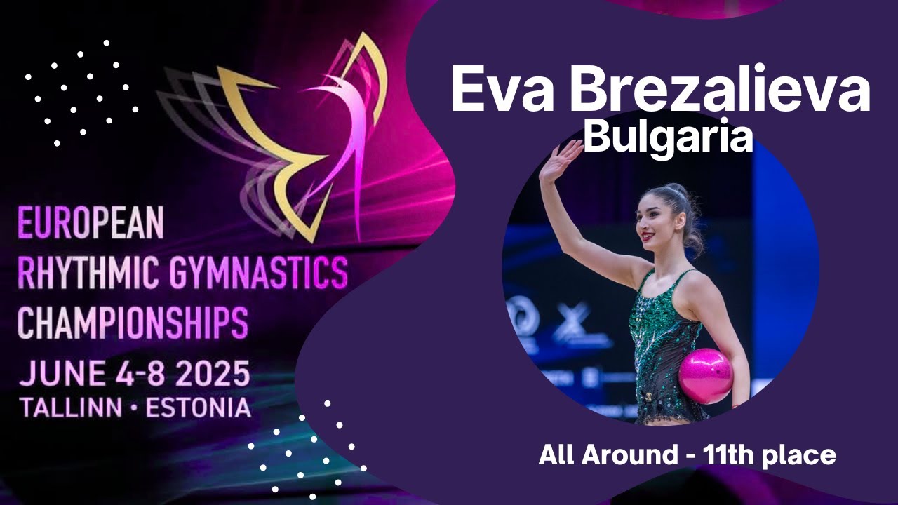 Eva Brezalieva (BUL) – All 4 Routines All-Around | 11th Place  | European Championships 2025