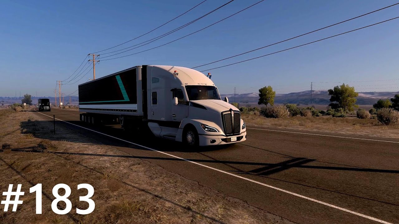 American Truck Simulator - Part 183 - Short Delivery From Albuquerque To Clovis