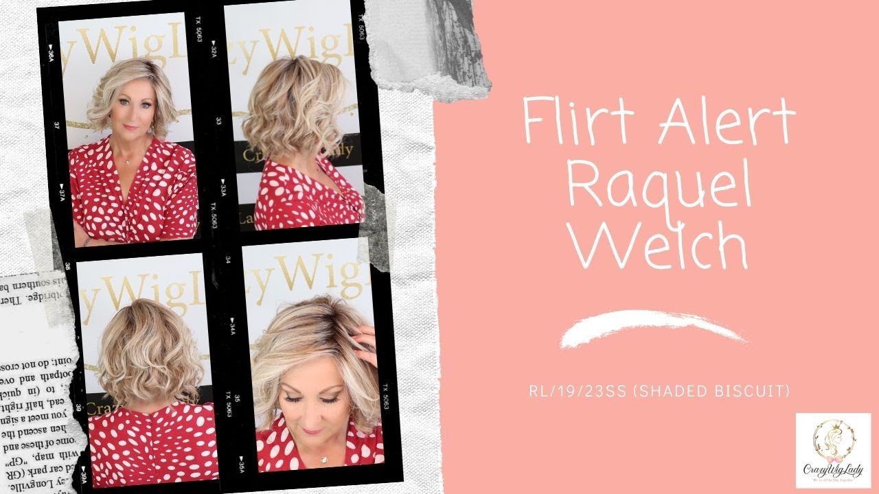 Raquel Welch FLIRT ALERT wig review | RL19/23/SS | Shaded Biscuit | Crazy Wig Lady