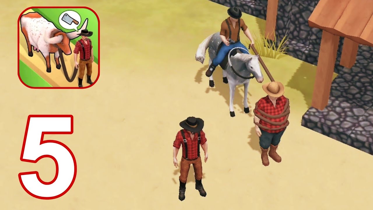 Butcher's Ranch: Homestead - Gameplay Part 5 Ranch 3 Upgrade ( Android,iOS )