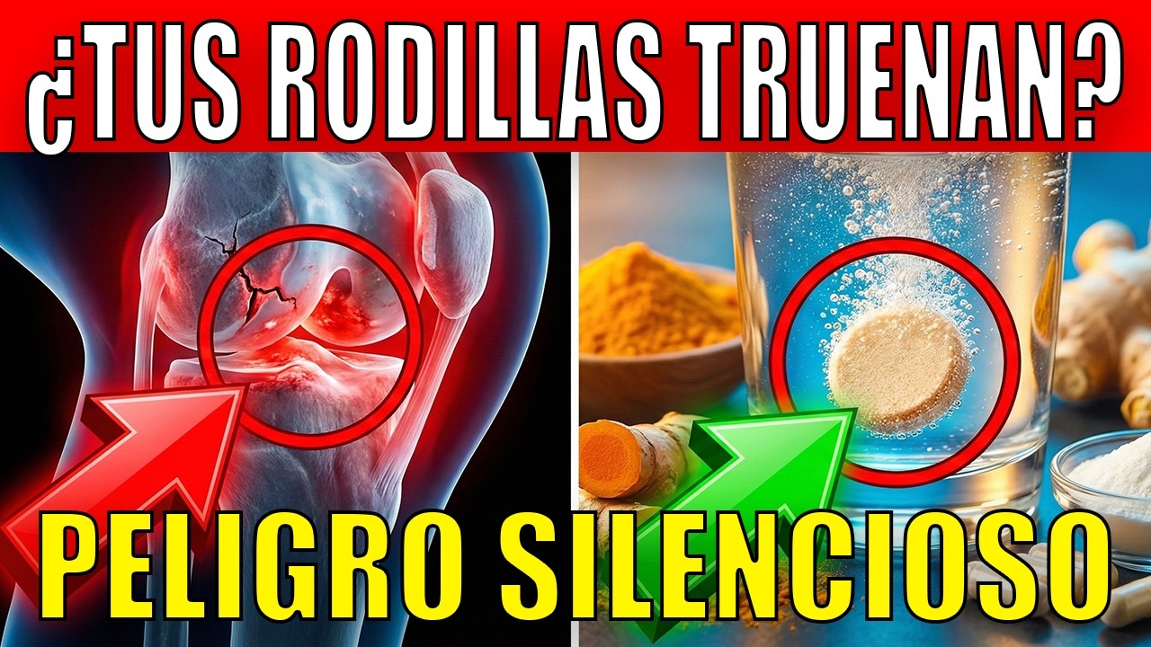 ¿Te truenan las rodillas al caminar? Descubre la causa y cómo REPARARLAS hoy