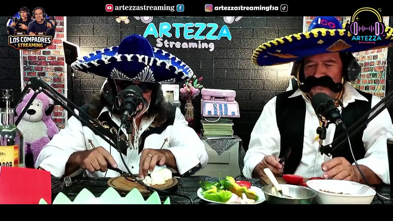 Los Compadres Streaming . Programa 6 - 28-02-26