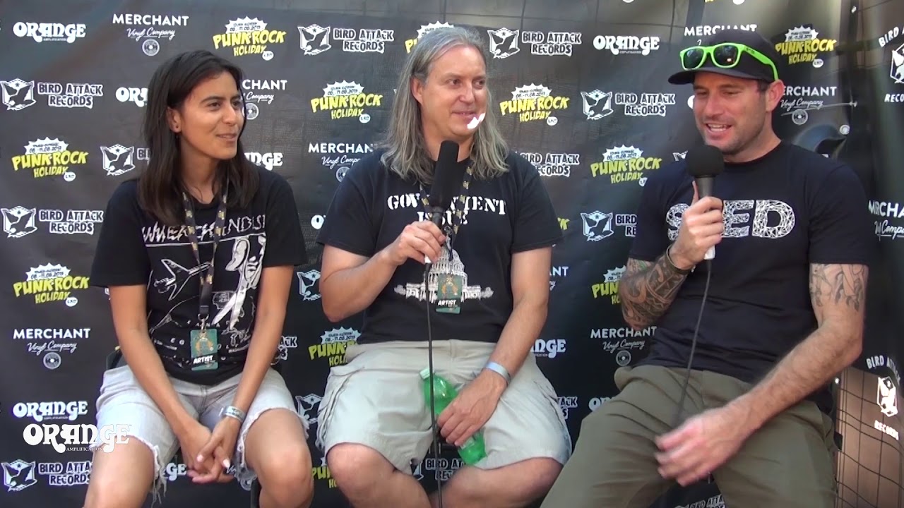 Propagandhi interview at Punk Rock Holiday 2017