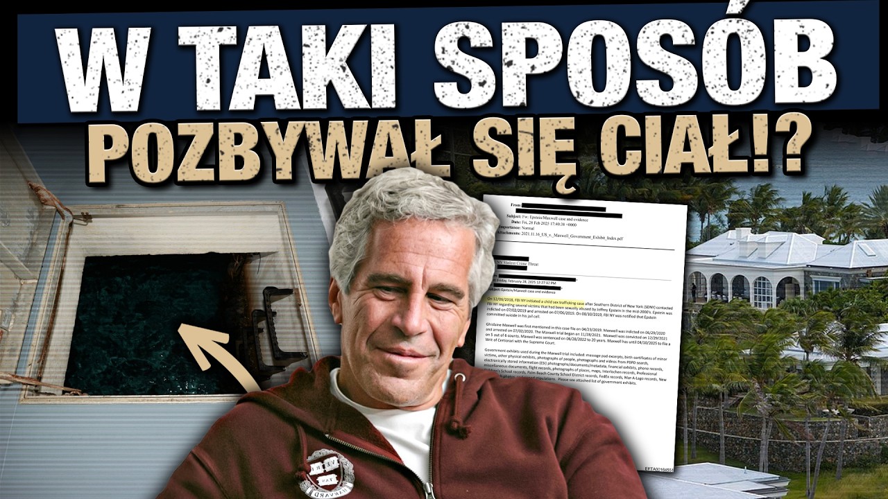 PRZERAŻAJĄCE ODKRYCIA W POSIADŁOŚCI EPSTEINA!
