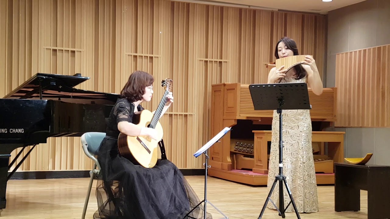 Vincent 🌠 별이 빛나는 밤  {Panflute 이솔이, Guitar 이미숙}