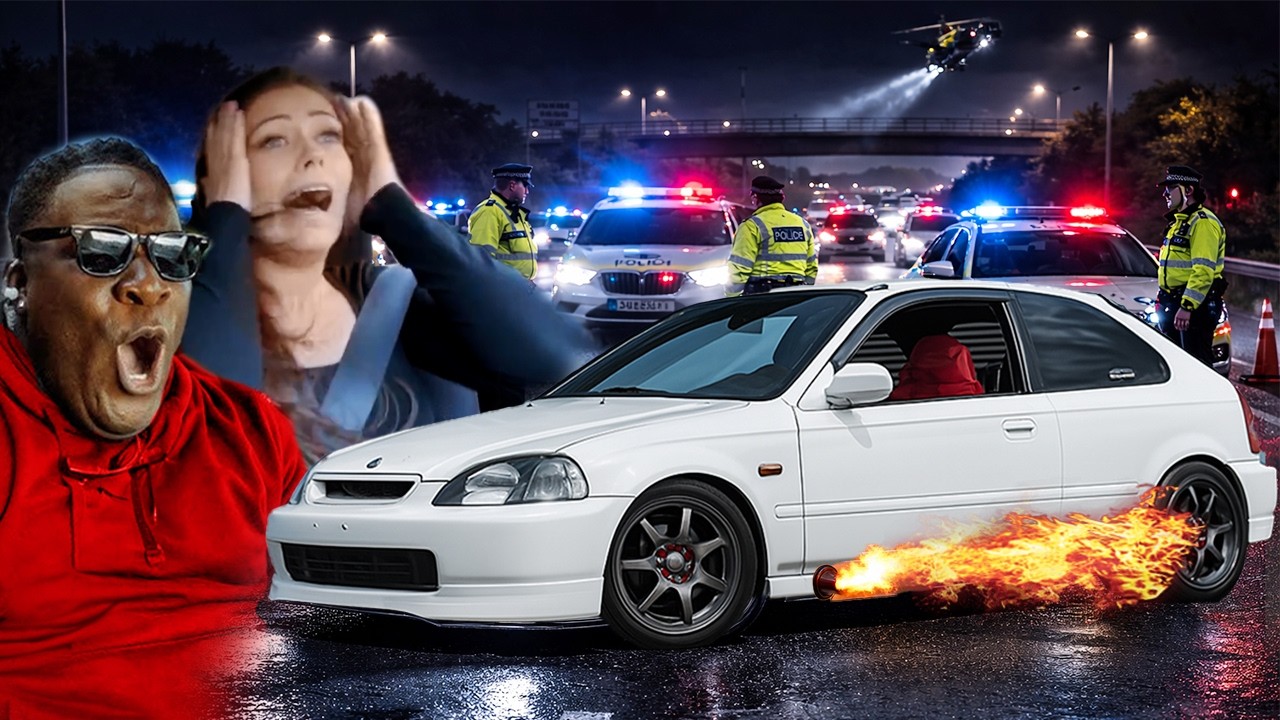 *200MPH* WHEEL SPIN SHIFTS IN MY HONDA CIVIC EK9!