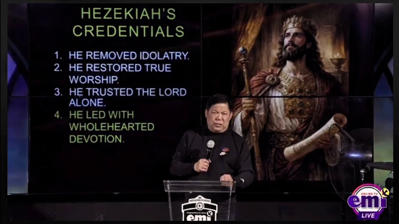 Hezekiah’s Story - A Season of Grace | Bishop Emi Domingo | January 25, 2026