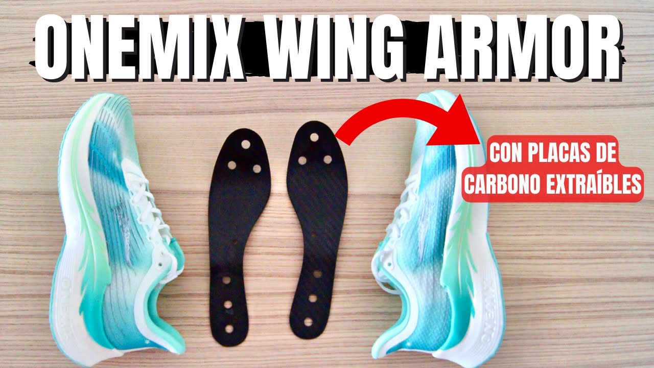 ONEMIX WING ARMOR - Zapatillas de running con placa de carbono extraíble
