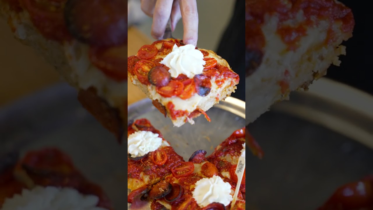 Dough Counter's Modern Pan Pizza in Denver! 