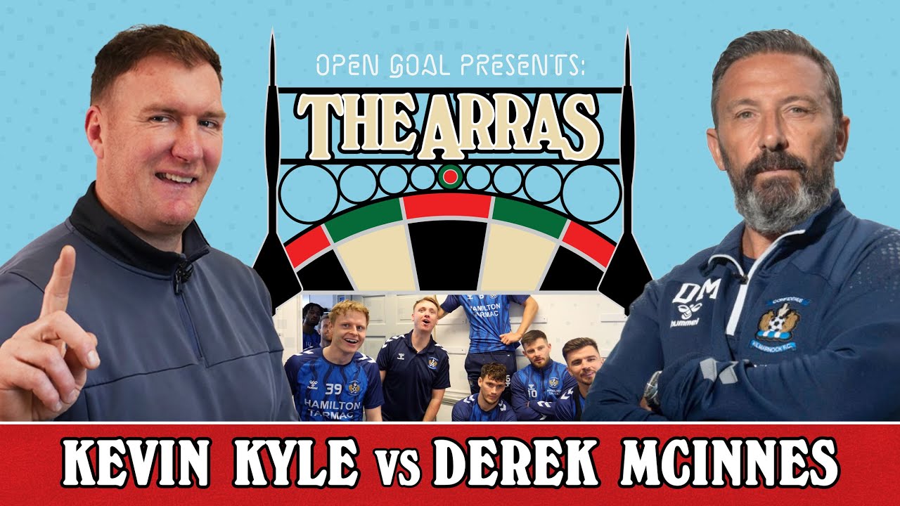 🎯⚽️ DEREK McINNES vs KEV KYLE IN A 501 DARTS MATCH! | Can The Killie Boss Defeat Their Ex-Striker?