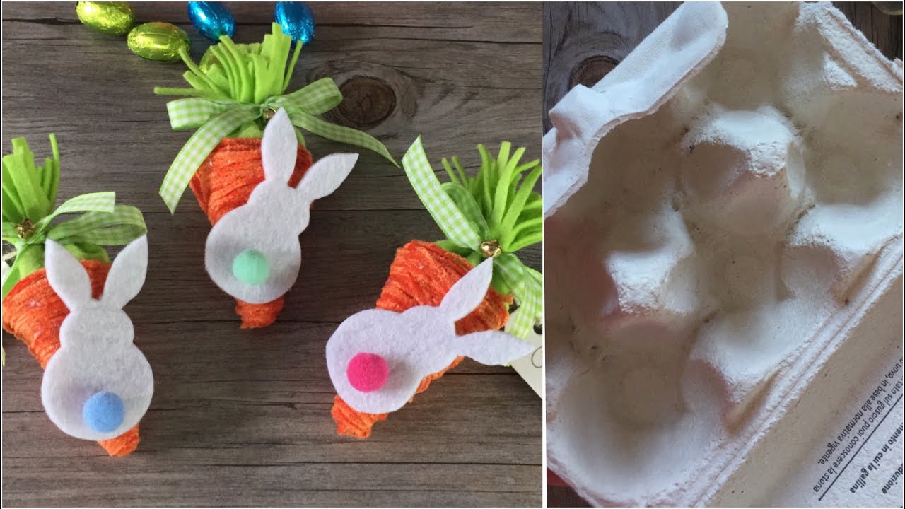 Tutorial facilissimo con riciclo cartoni delle uova