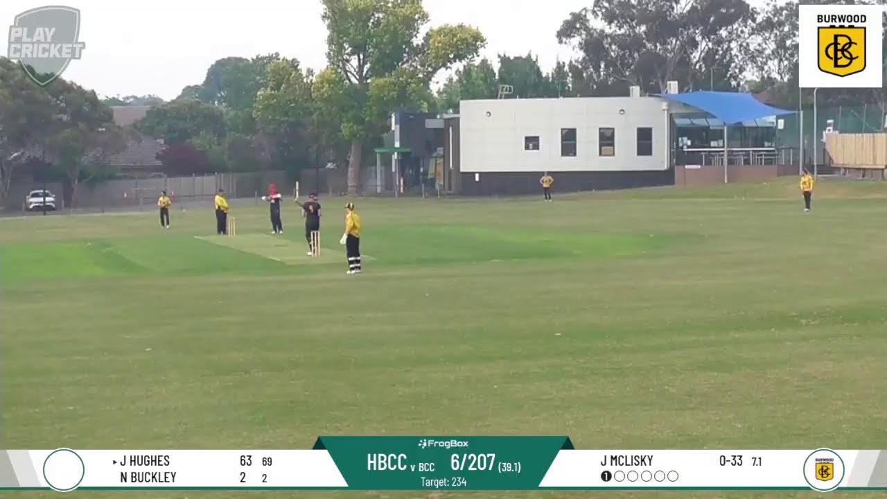 Burwood 1st XI v Hawthorn Boroondara 1st XI