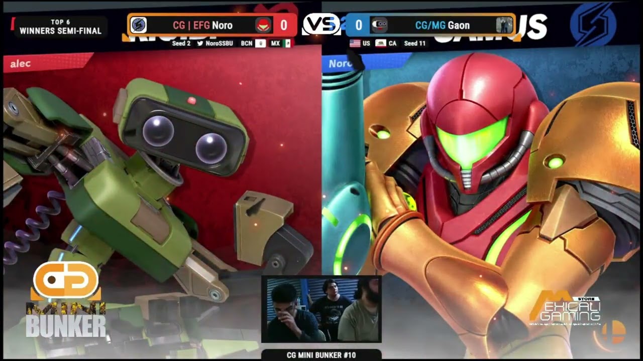 CG mini Bunker #10 - Singles Bracket - Winners Semi-Final - Noro vs Gaon